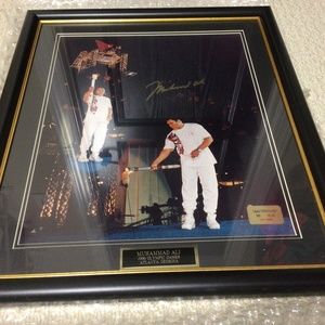 Autographed Muhammad Ali Picture -1996 Summer Olympics - Limited Edition